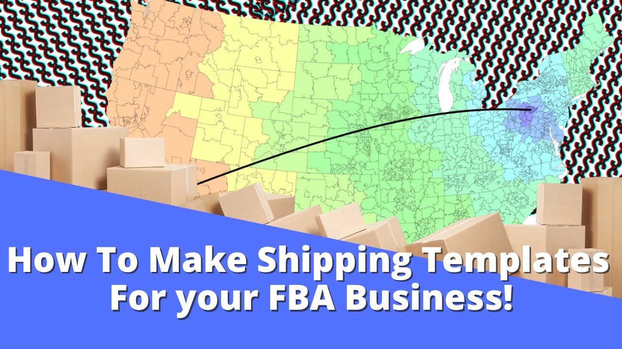 How to Make Shipping Templates the Easy Way for your FBA Business!