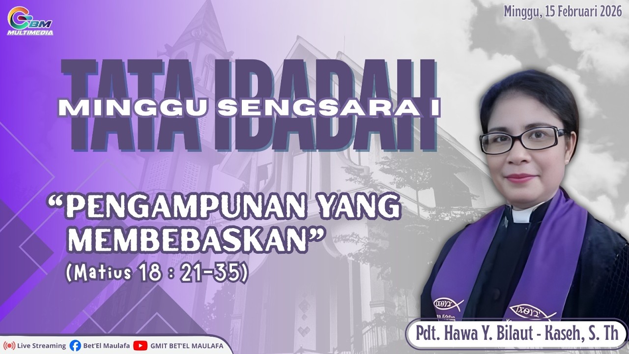 Pdt. Hawa Y. Bilaut-Kaseh, S.Th - Pengampunan Yang Membebaskan