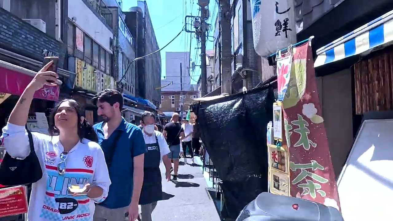 Walking in Japan - Tsukiji Outer Market