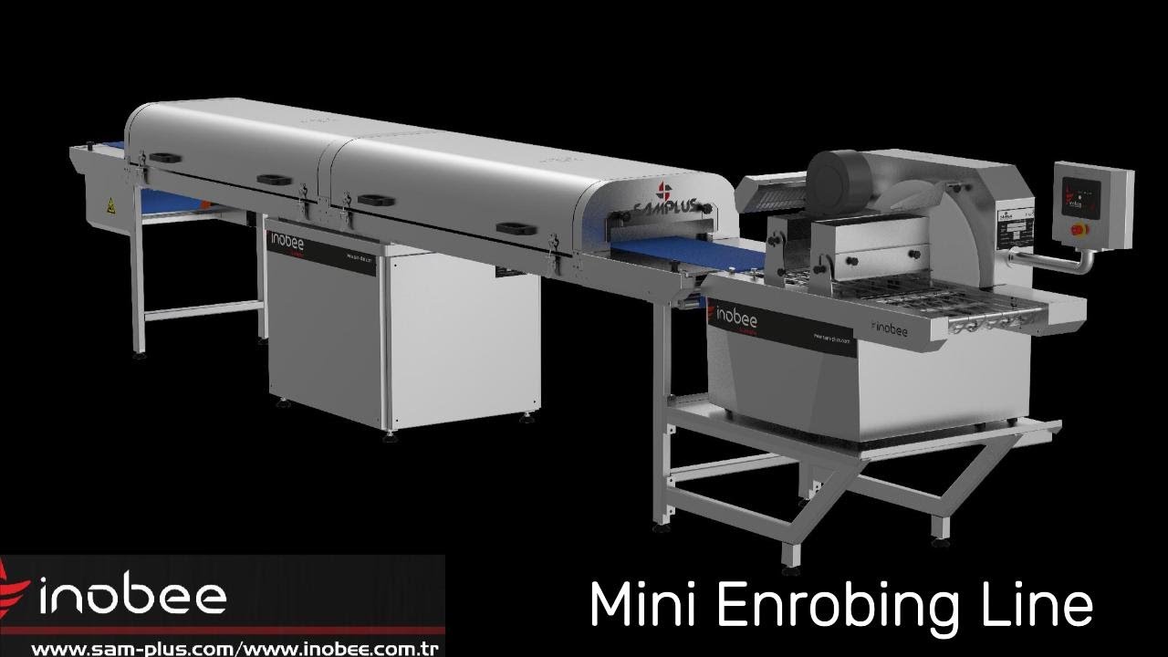 Inobee Series Mini Chocolate Enrobing Machine