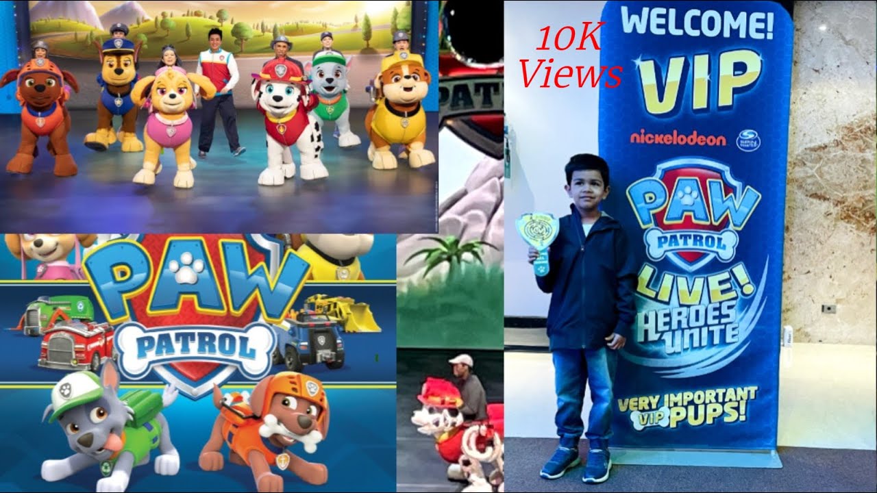 PAW PATROL 🐾 LIVE STAGE SHOW! HEROES UNITE TORONTO 2023  #pawpatrol #PawPatrolLive #youtube #video