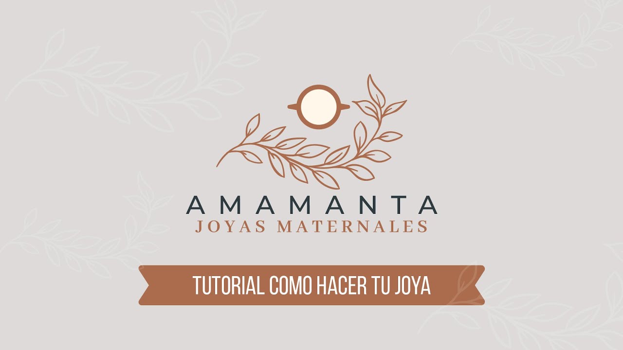 Tutorial como hacer tu joya