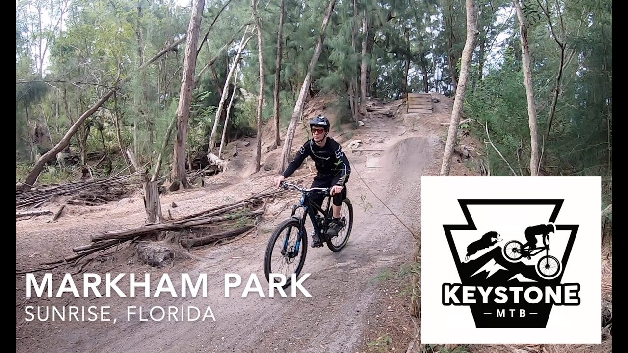 Markham Park Mountain Bike Trails - Sunrise, Florida