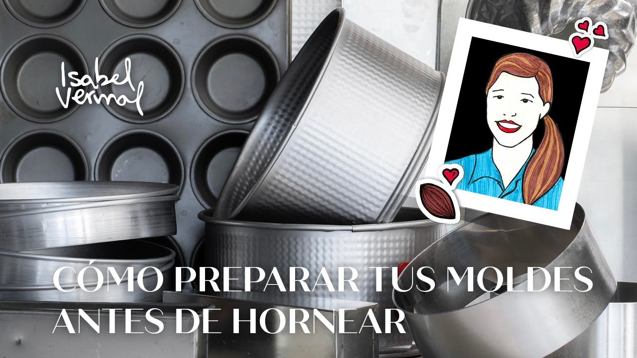 Cómo preparar tus moldes para hornear