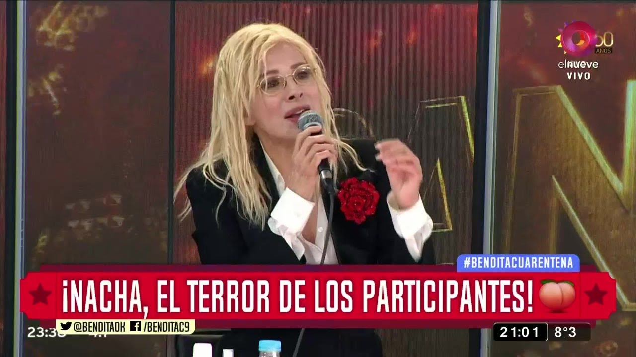 ¡Nacha, el terror de los participantes!