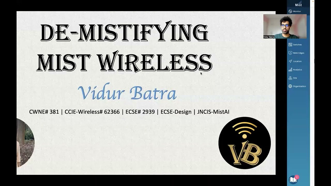 Mist Wireless - Alerts Configuration on the Dashboard