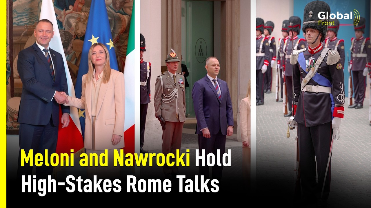 Giorgia Meloni Meets Poland&rsquo;s Nawrocki as Europe Tensions Quietly Rise