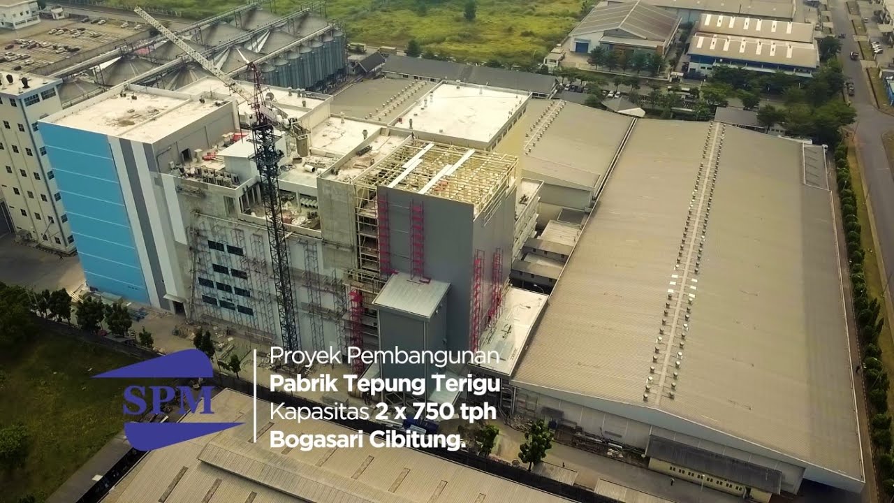 2 x 750 TPD Flourmill Installation at Bogasari Cibitung