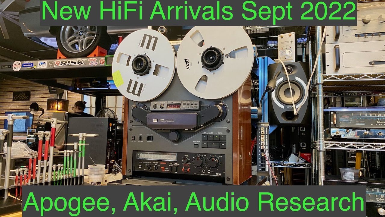 New HiFi Arrivals September 2022. McIntosh, Audio Research, Apogee and More