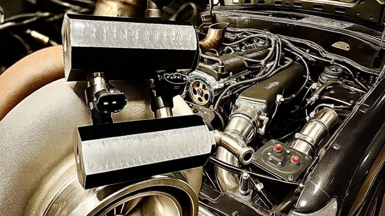 2JZ Fox Body: самодельное управление наддувом CO2 с помощью форсунок! Обновление ПО ECU Master V3!