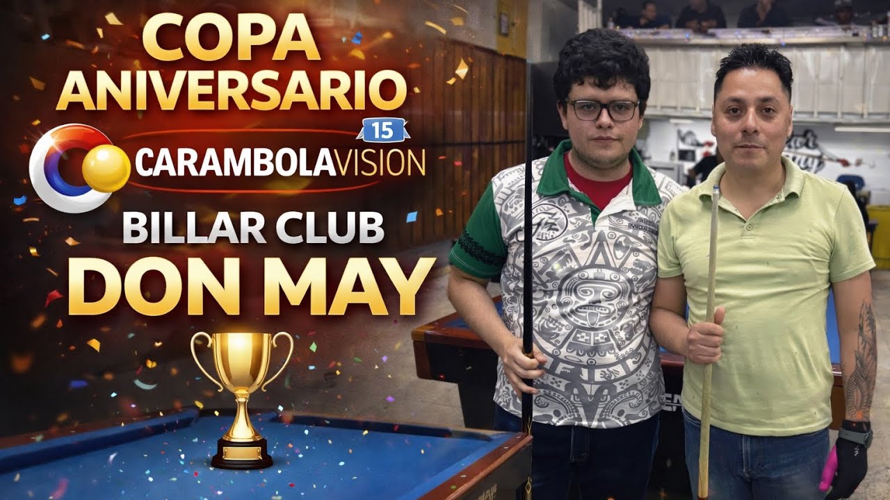FUTUROS MAESTROS SOBRE LA MESA!! | Abel HERNÁNDEZ vs Alejandro MTZ “GALLO” | 3 Cushion Billiards