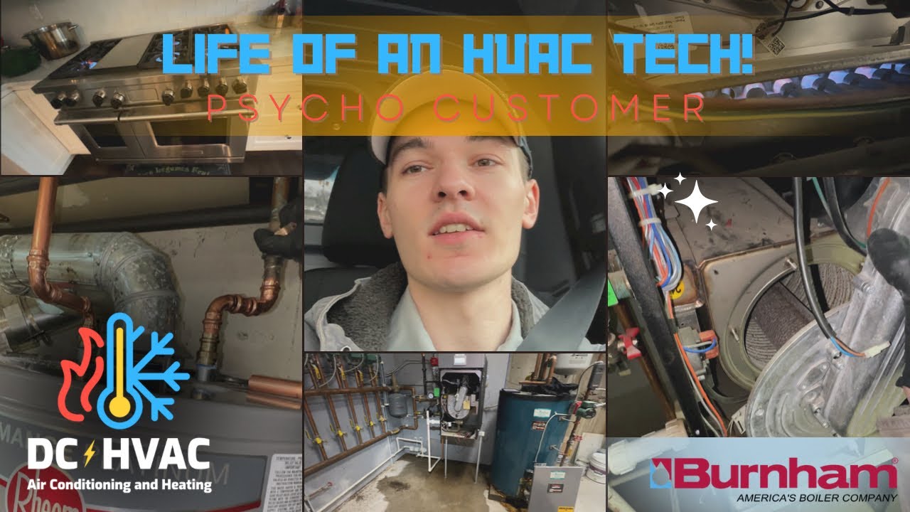 Another Day Running Service Calls! Nightmare Customer - Disrespectful & Cheap! HVAC Tech POV