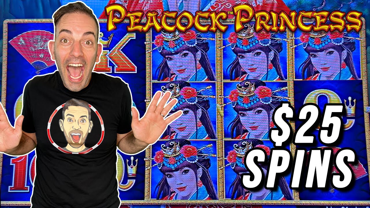 🦚 NonStop MAX BET $25 Spins ➳ Peacock Princess: Dragon Link
