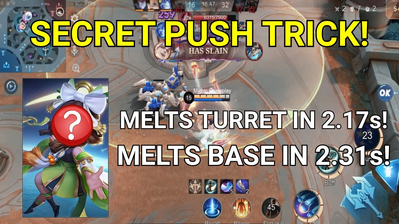 SECRET Push Strategy - Win 90% Games Without Teamfights! (MLBB Guide) #mobilelegends