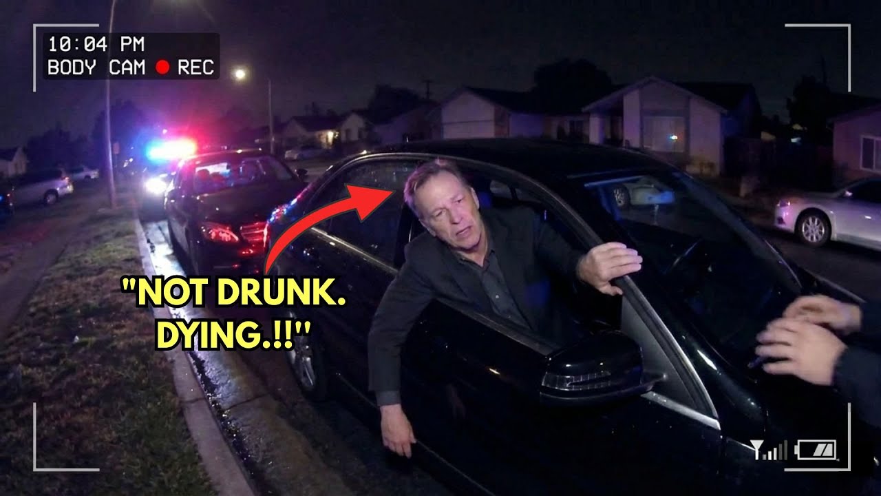 Rookie Cop Mock Drunk Driver Having a Stroke — He’s the State’s Top Neurologist, and the City.......