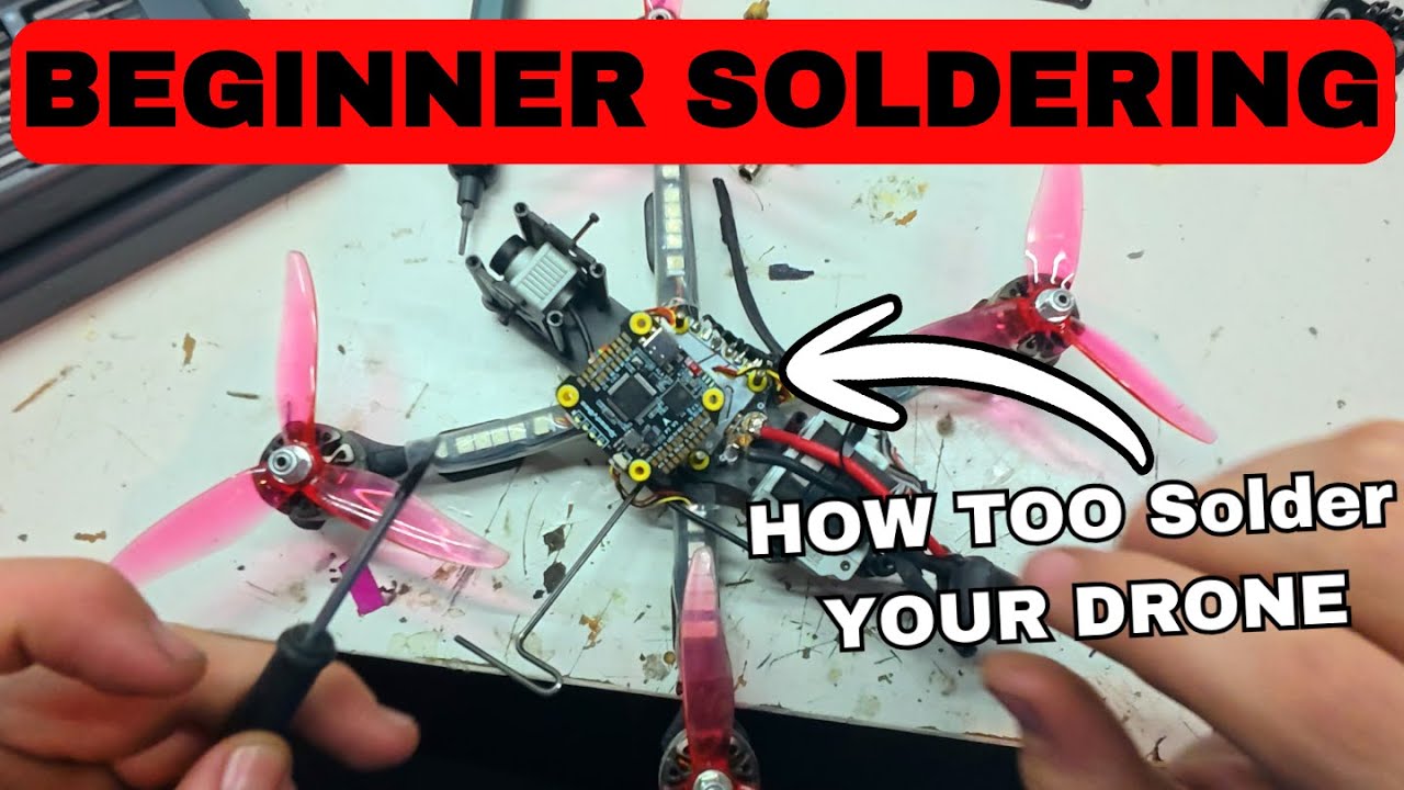 The ONLY FPV SOLDERING TUTORIAL You Will EVER NEED