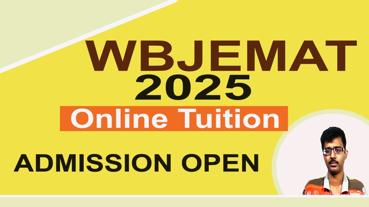 WBJEMAT 2025 online tuition | MBA entrance coaching in West Bengal