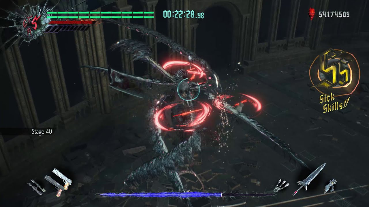 Devil May Cry 5 Dante vs Artemis (BP)