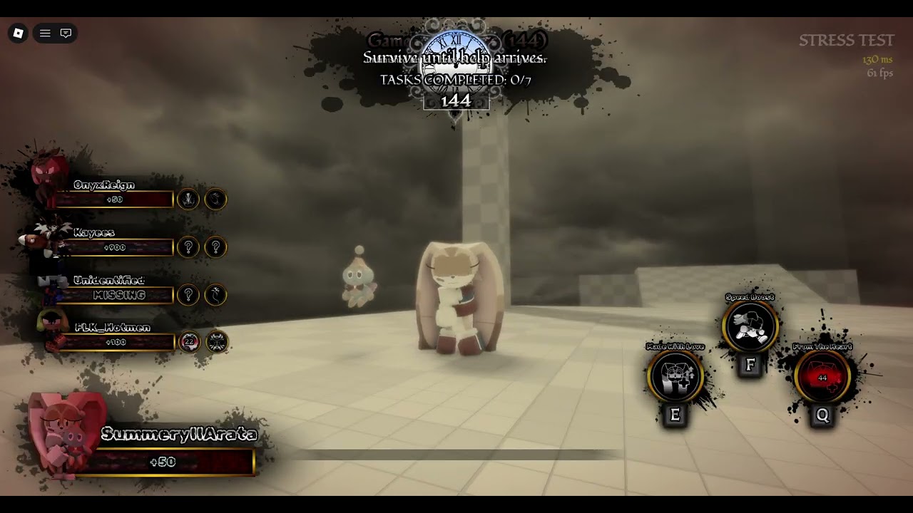 A Rabbit's Final Brawl. || UNEASY REST [STRESS TEST]