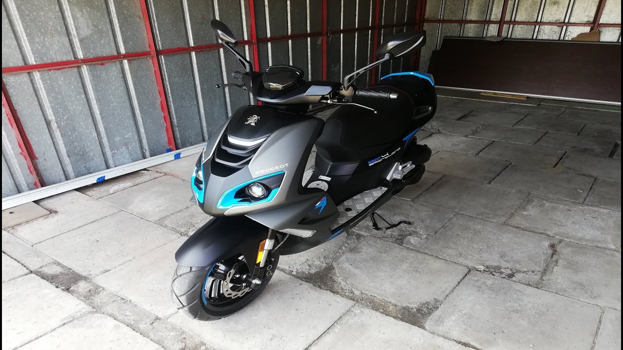 Mój Skuter #67 Peugeot SpeedFight 4 Mad Grey Edycja Limitowana 2020 Pierwsze Odpalenie Po Zimie :)