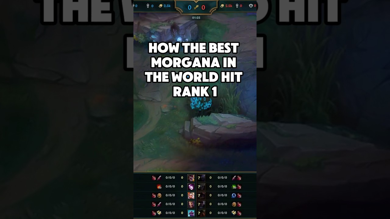 Easy Rank 1 Morgana #leagueoflegends #morgana