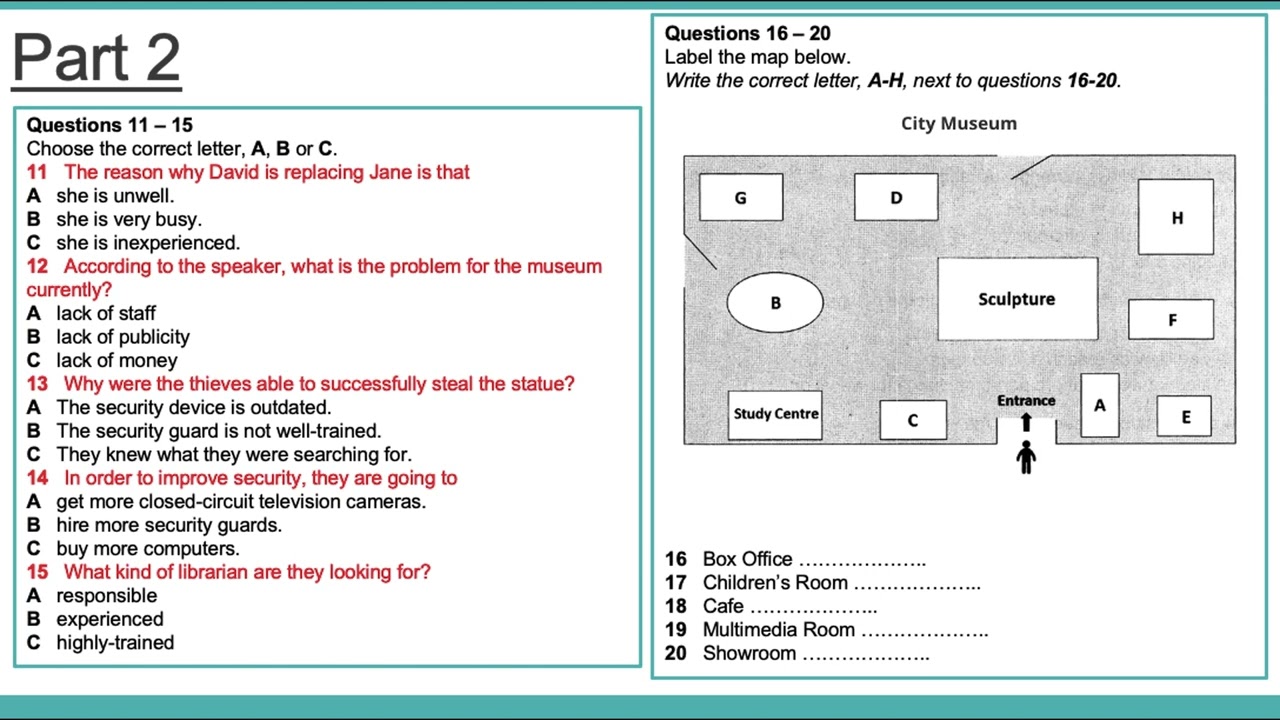 02. IELTS Listening Practice Test 2 Job Hunting