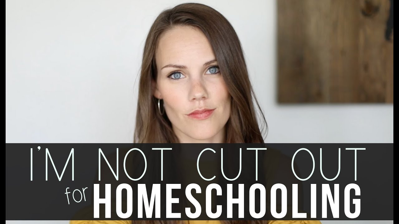 I'm Not Cut out For Homeschooling