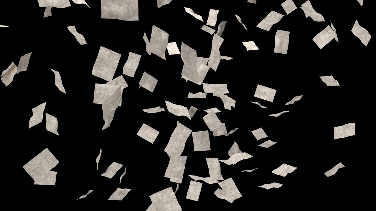 Weather The Paper Storm - Falling Papers