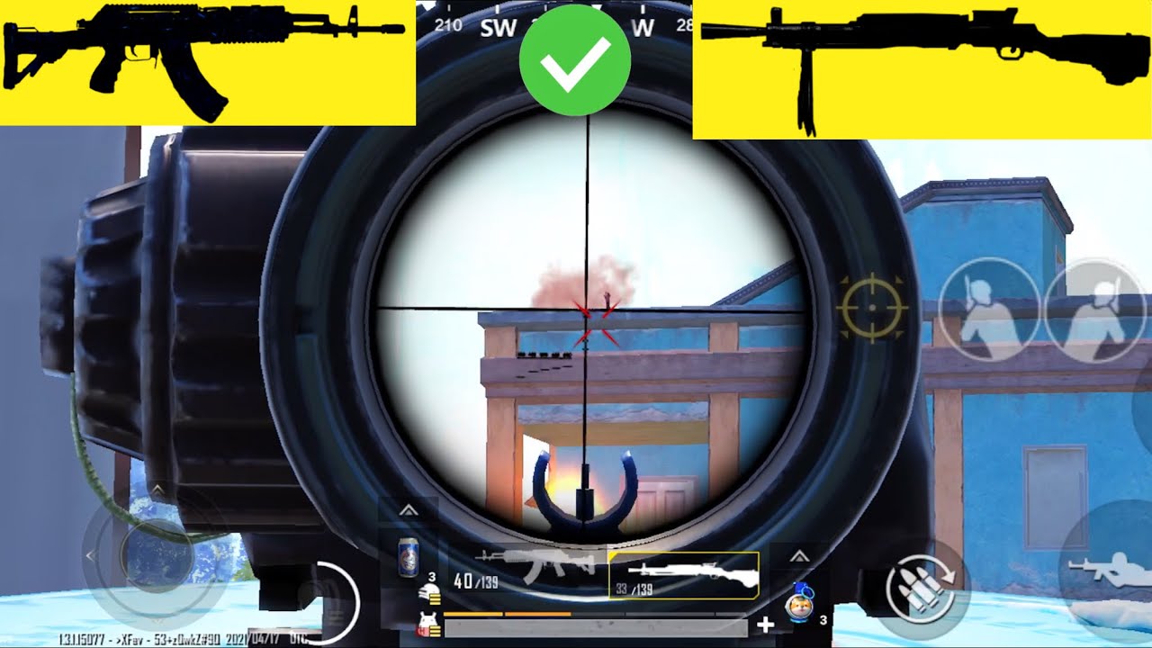 هل هذان السلاحان الأفضل في ببجي موبايل؟🤔Are these two weapons the best in PUBG MOBILE??