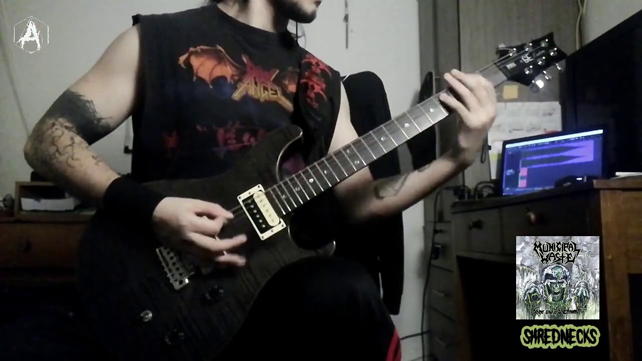 Municipal Waste - Shrednecks (Cover Guitar)
