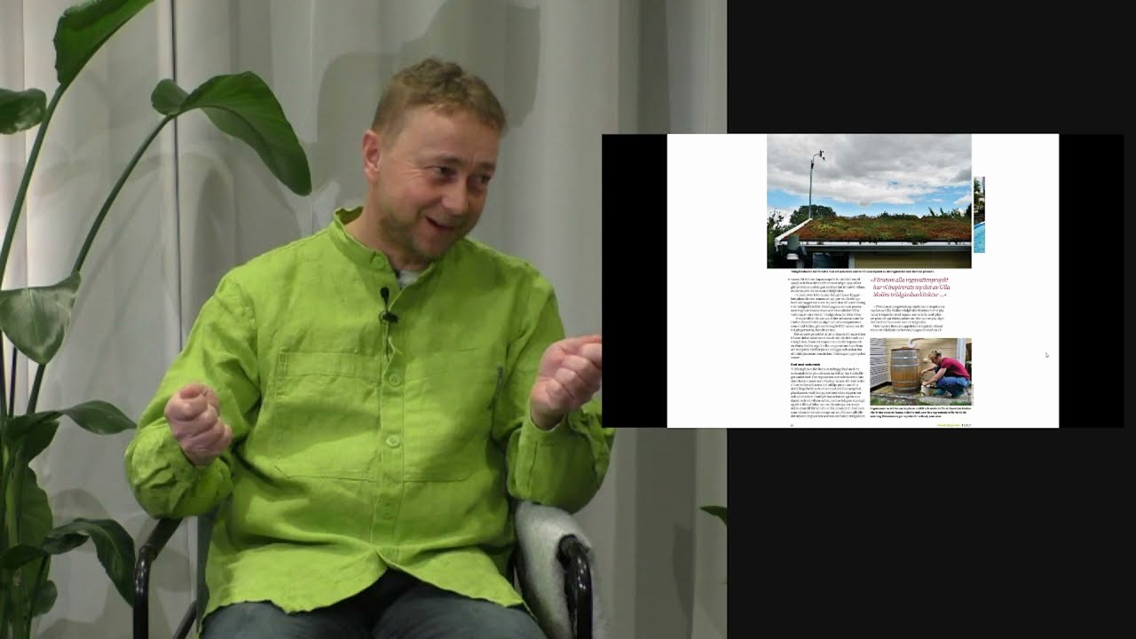 Vattna i trädgården - hur kan man tänka resurssmart