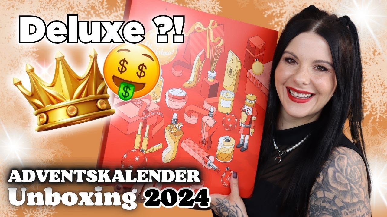 Deluxe?! 👑 Parfümerie Becker Deluxe Adventskalender 2024 Inhalt