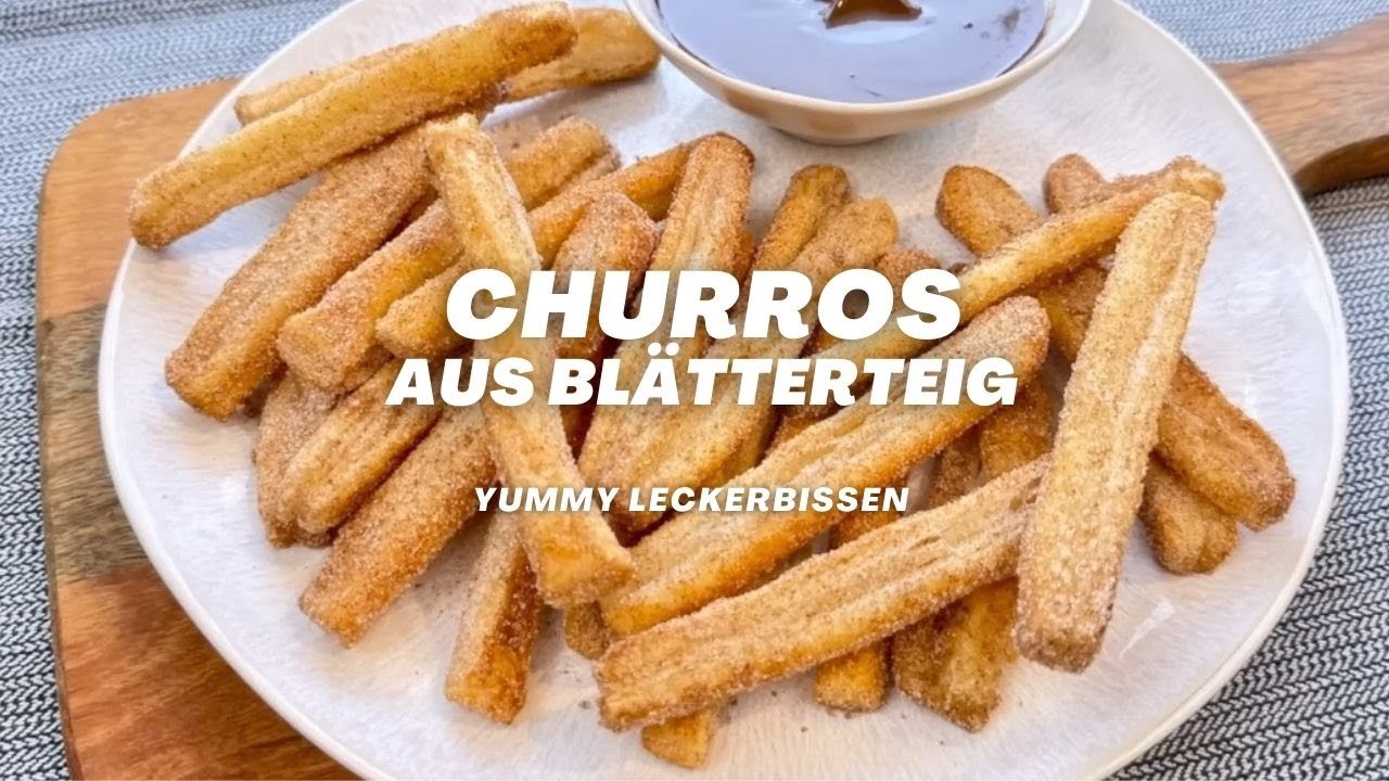 😱 Churros aus Blätterteig - einfach der Wahnsinn !