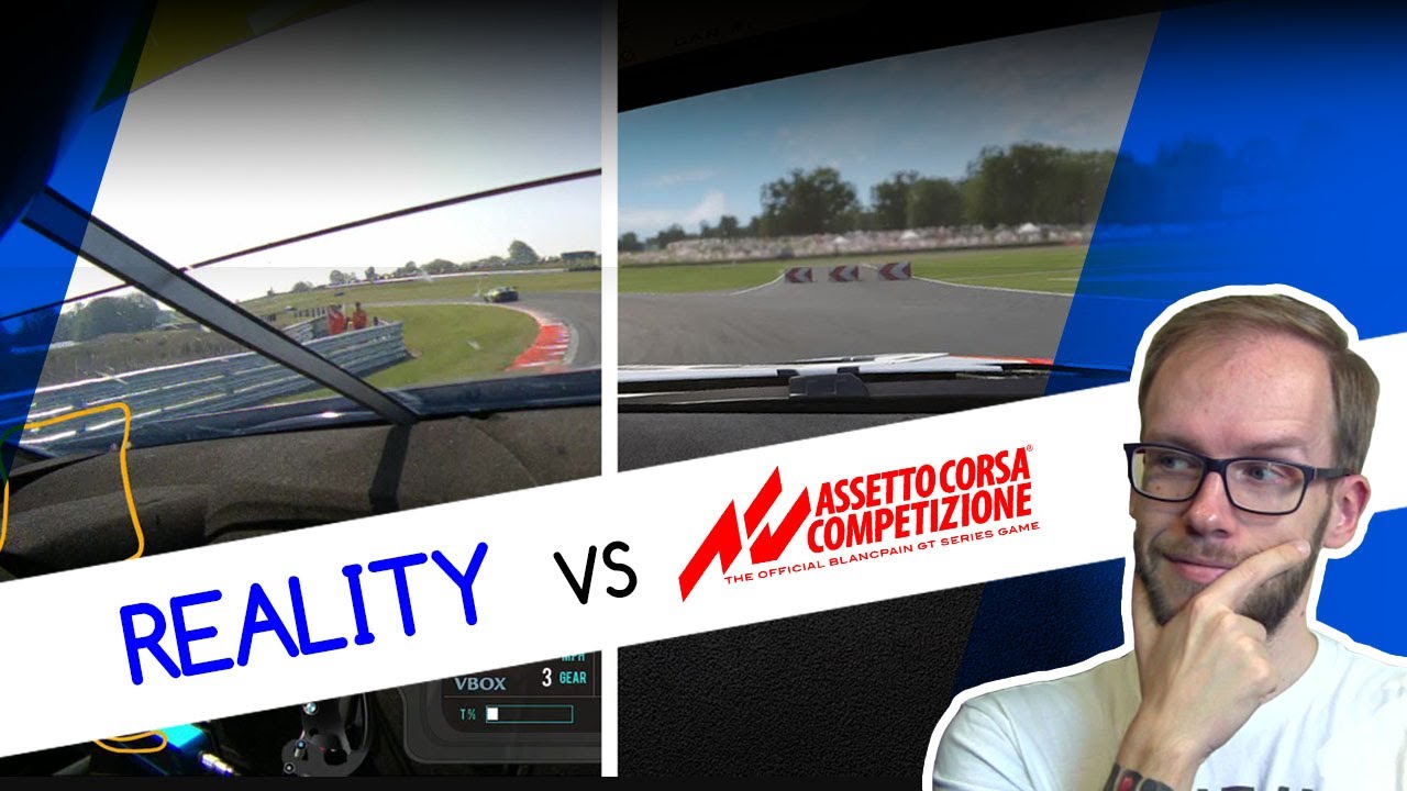 Real Life Racing vs Assetto Corsa Competizione - How realistic is Simracing?