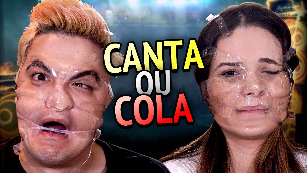 DESAFIO: CANTA OU DUREX NA CARA - COM NAMORADA! [+10]