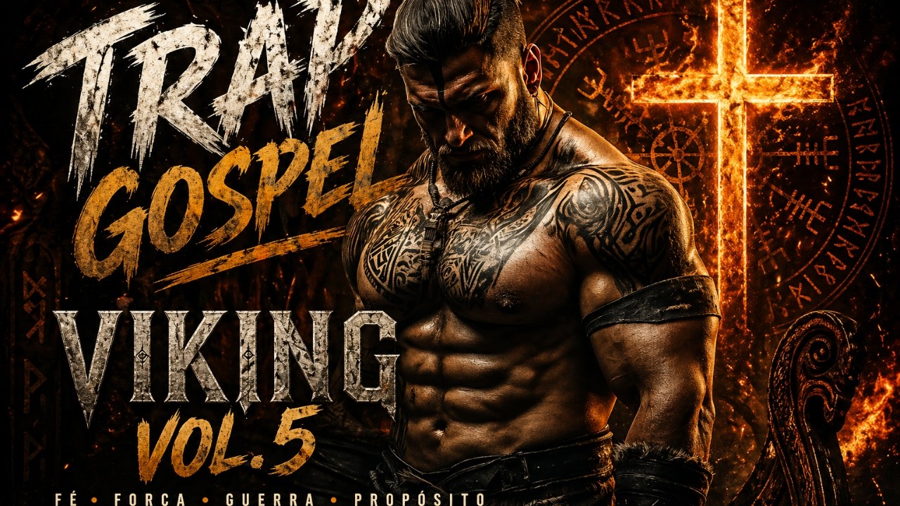 TRAP GOSPEL VIKING VOL.5 - F&Eacute; - FOR&Ccedil;A - GUERRA E PR&Oacute;POSITO