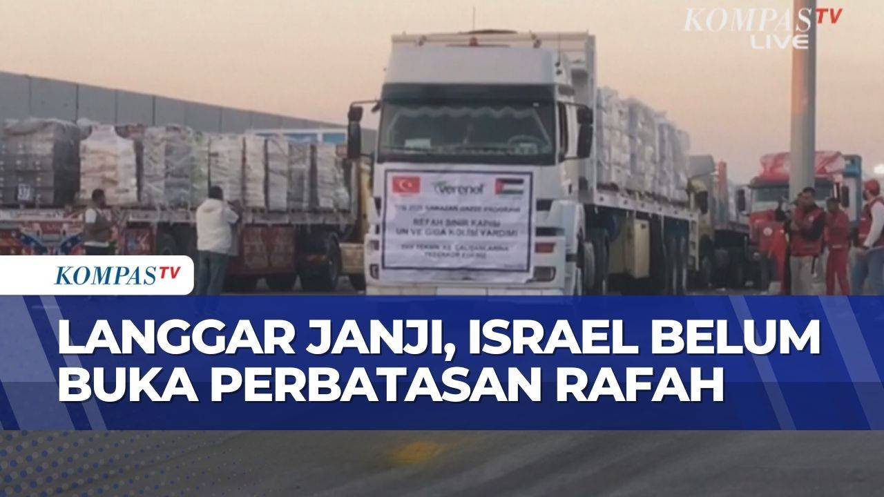 Satu Minggu Gencatan Senjata: Perbatasan Rafah Belum Dibuka, Bantuan Gaza Tertahan di Mesir