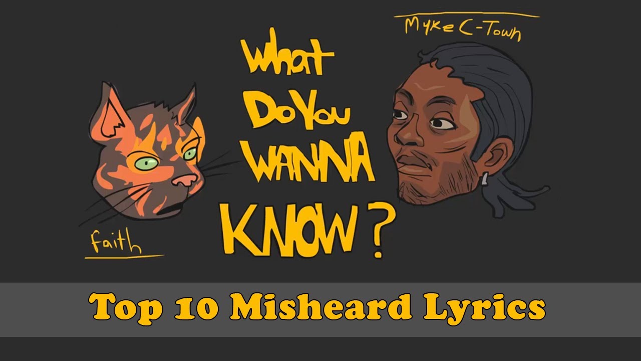 Top 10 Misheard Lyrics | WDYWK