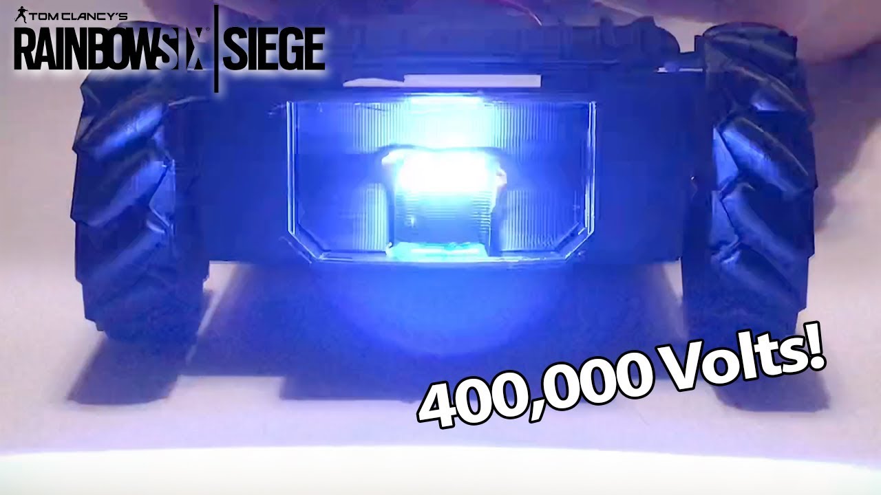 Twitch Drone In Real Life w/ Real Working TASER (400,000Volts) | Rainbow Six Siege