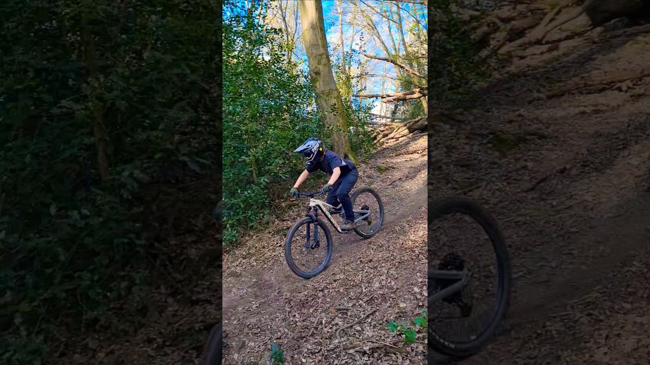 Testfahrt am neuen Hometrail #mtb #bike #downhill #hometrail
