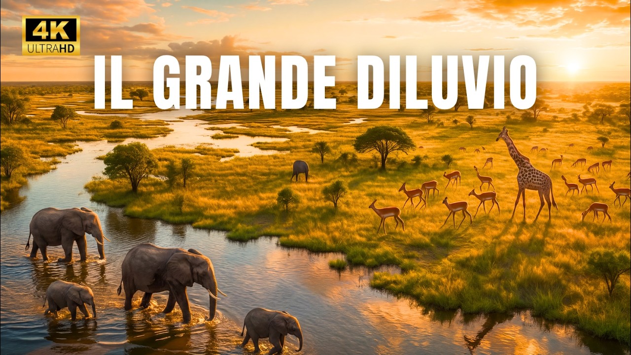 DELTA DELL’OKAVANGO   AFRICA SELVAGGIA   La Natura che Sfida l’Impossibile   Documentario in Italian