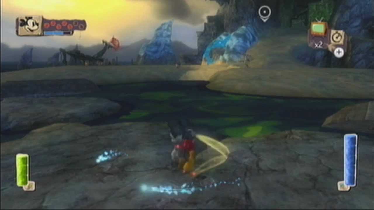 epic mickey walkthrough - hero path - part 21 skull island