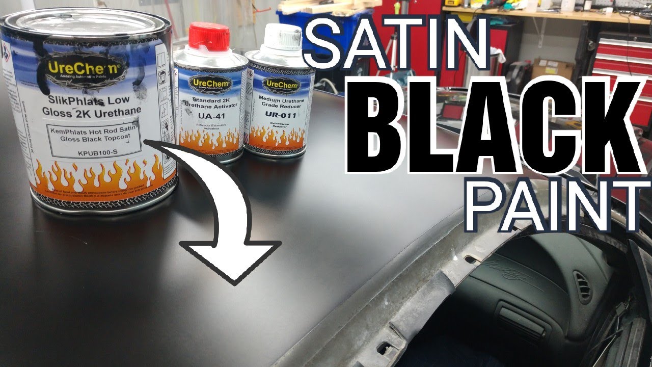 Slickest SATIN BLACK paint for accent panels! | RAD20