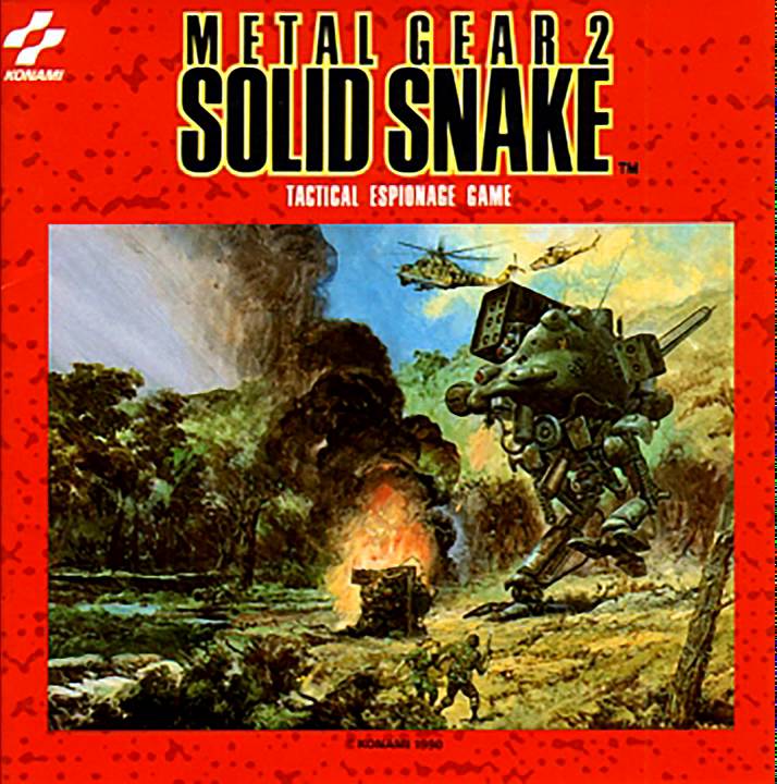 MG2: Solid Snake OST (MSX2) - Track 25/37 - Under the Cloud of Darkness (Nighttime Infiltration BGM)