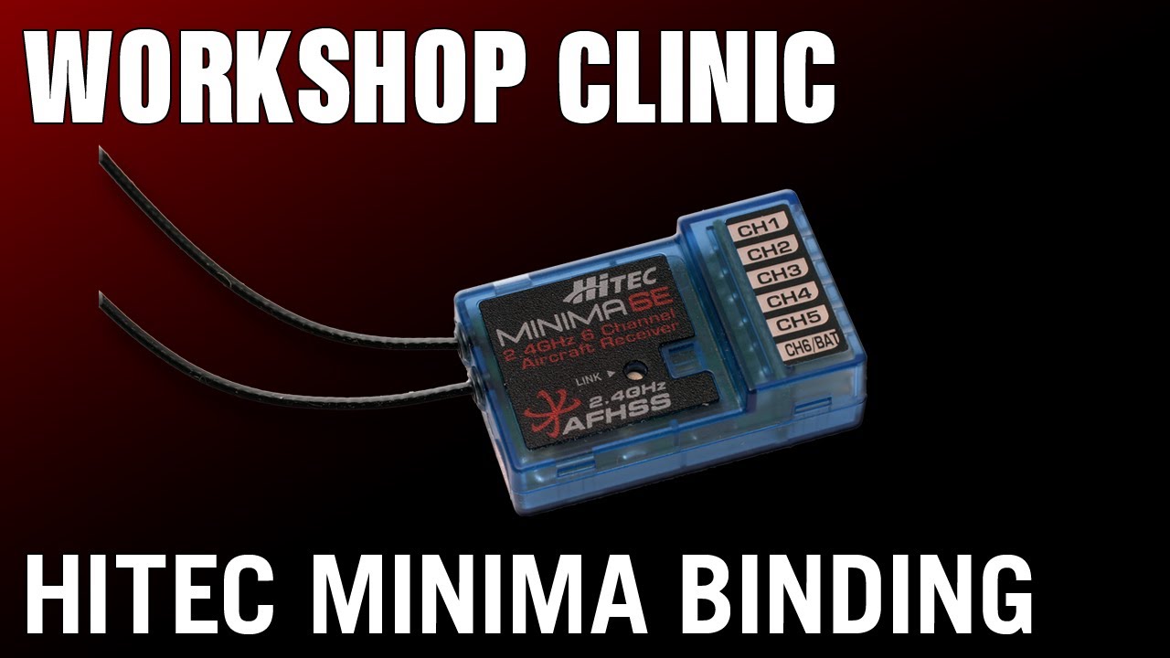Hitec Minima Receiver Binding Clinic