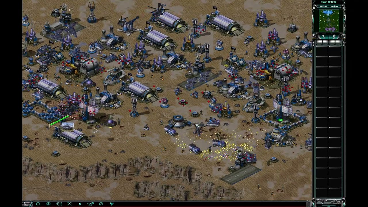 Mental Omega 3.3.6 AI-Only Skirmish - Allies vs. Epsilon