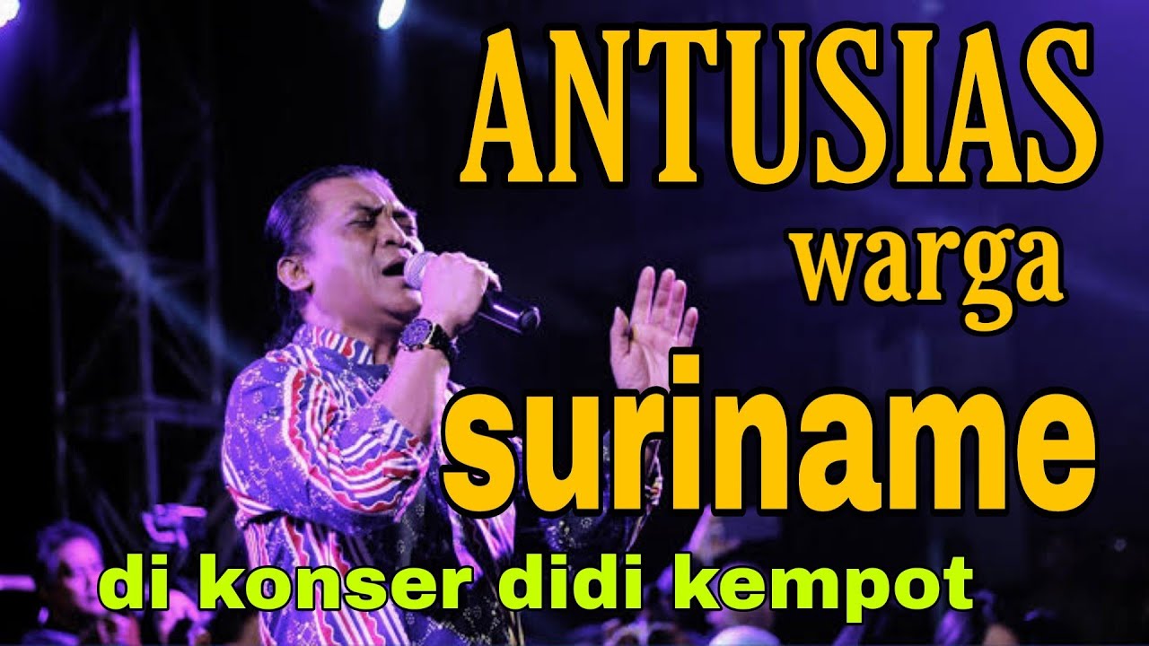 KENYO SURINAME - Didi kempot (live in Suriname)