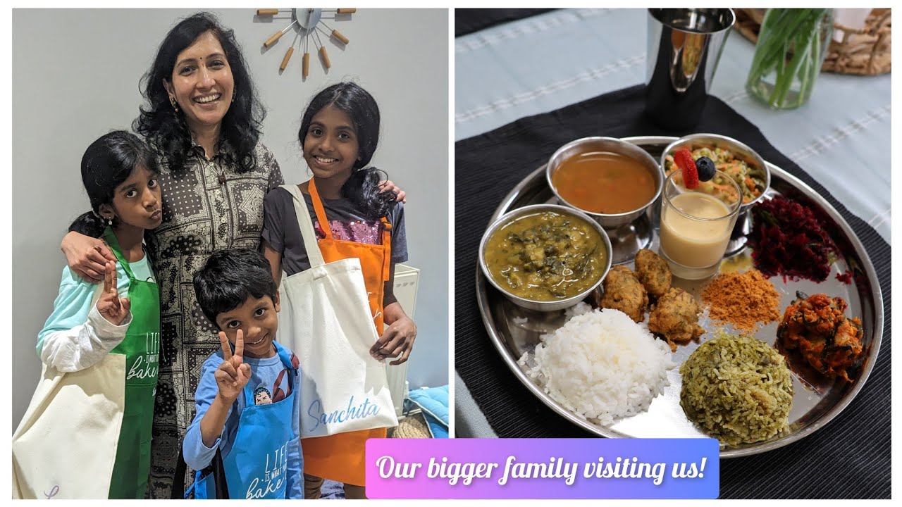 Kitchen Reorganizing & Cooking a luxurious South Indian Veg thali to Making  personalized gifts