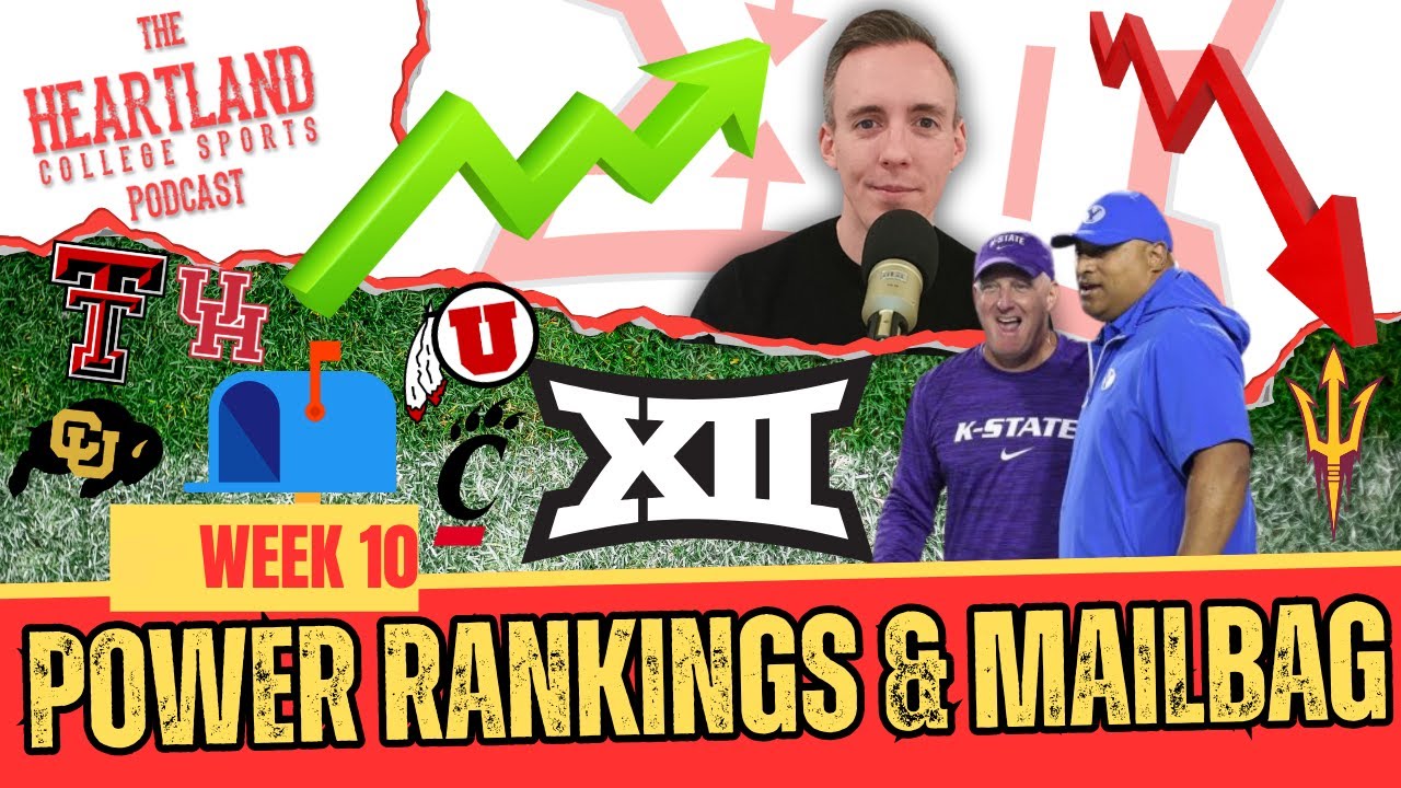 LIVE: Big 12 Power Rankings + Fan Mailbag &mdash; Shifts After Week 9 Chaos!