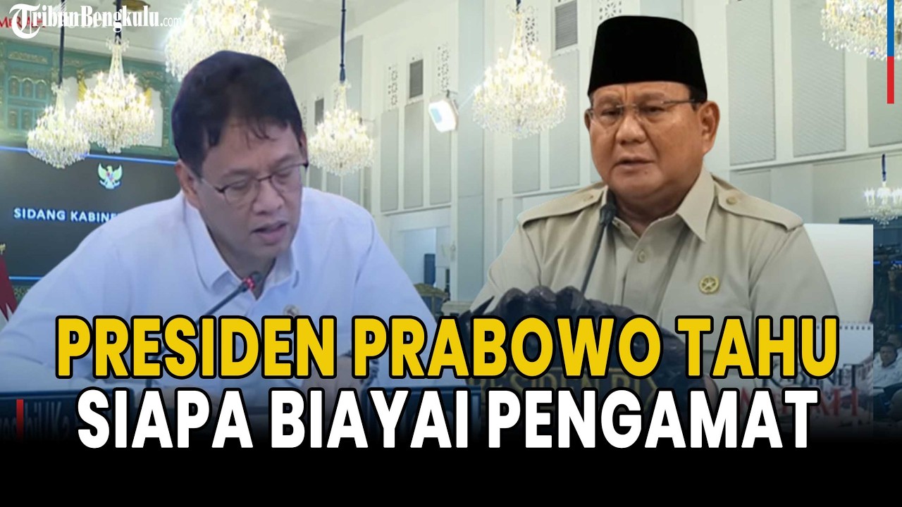 Prabowo Tahu Siapa Biayai Pengamat, Ada Saatnya akan Ditertibkan